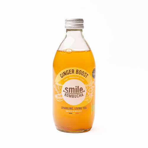 Smile Kombucha Ginger boost bio 330ml